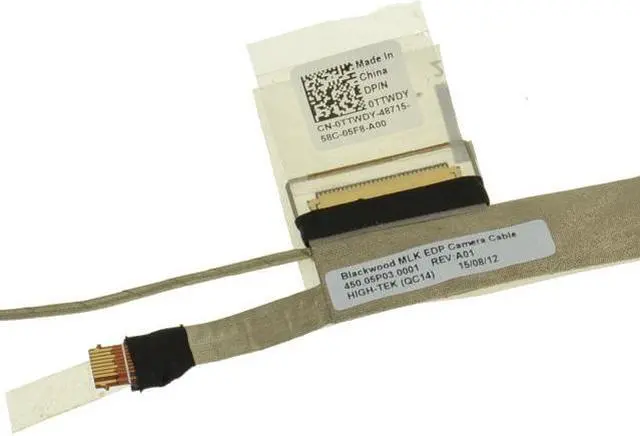Alt view image 2 of 2 - Dell OEM Inspiron 7568 15.6" Ribbon LCD Video Cable For Touchscreen FHDTTWDY