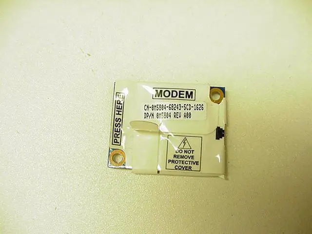 Main image of Dell OEM Internal 56k Internal Mini Modem Card M5804