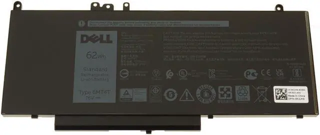 Alt view image 18 of 20 - Dell Latitude E5470 E5570 Precision 3510 4-cell 62Wh OEM Original Battery 6MT4T