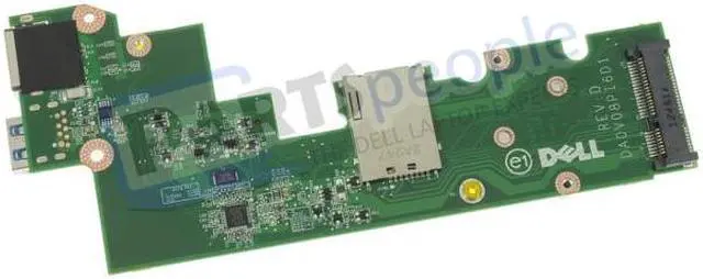 Alt view image 3 of 3 - Dell OEM Vostro 3460 USB RJ-45 IO Circuit Board WITH WWAN Slot  RM4NG