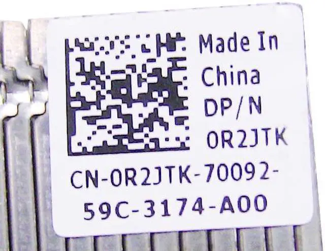 Alt view image 4 of 5 - R2JTK Dell Inspiron 24 3455 All In One CPU Heatsink Cooling Fan Assembly