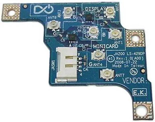 Main image of Dell OEM Latitude E4200 Radio Switch Daughter Circuit Board Y010J