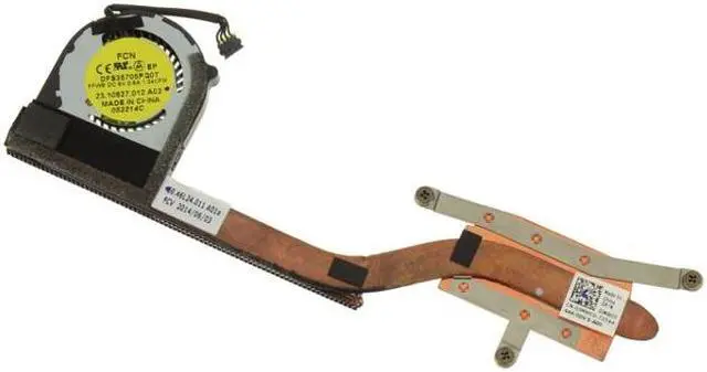 Alt view image 2 of 3 - JMWCD DELL Inspiron 14-7437 Laptop Thermal Cooling Heatsink With Fan