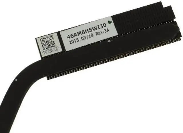 Alt view image 3 of 6 - F3RVH Dell Inspiron 15-7548 Laptop Cpu Cooling Fan Heatsink Assembly