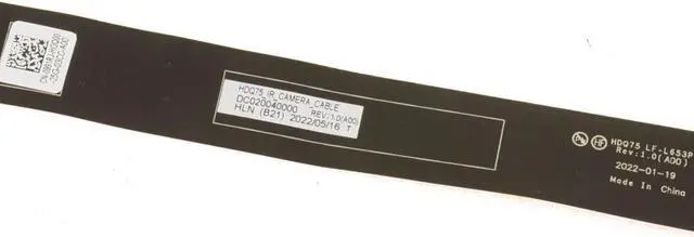 Alt view image 2 of 3 - Dell OEM Alienware m17 R5 AMD Ribbon Cable for IR Infrared Camera IR Cam 991RJ