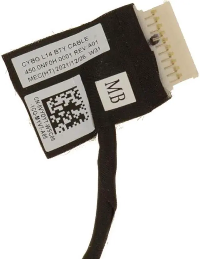 Alt view image 2 of 2 - Dell OEM Latitude 3420 3430 3520 Battery Cable Cable Only VYDYT