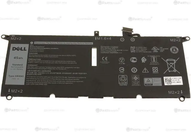 Main image of Dell Original Inspiron 7390 2-in-1 Latitude 3301 4-Cell 45Wh OEM Battery HK6N5