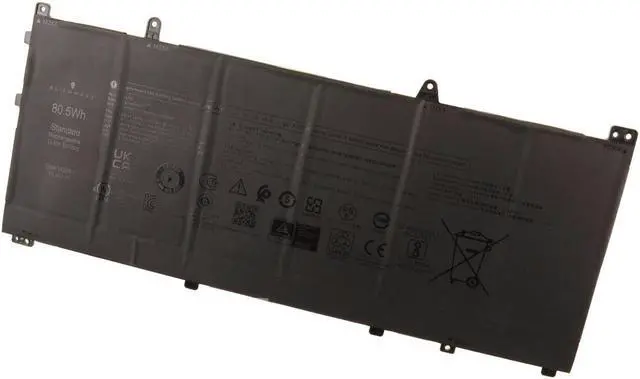 Alt view image 5 of 7 - Dell VG661 Replacement Battery For Alienware X14 Series - 6-Cell - 80.5 Wh - 11.4 Volts - Lithium-Ion