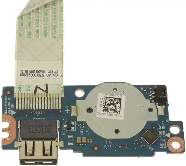 Alt view image 2 of 3 - Dell OEM Inspiron 3590 USB SD Card Reader IO Circuit Board RTG2G