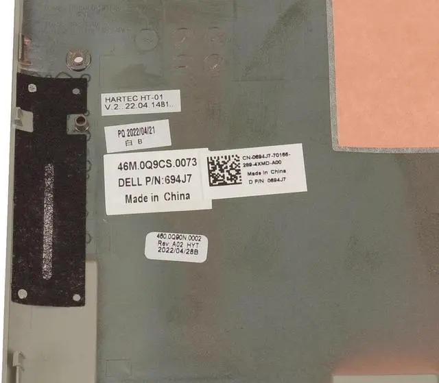 Alt view image 3 of 4 - New Dell OEM Inspiron 5420  DDR4 14 5425 Laptop Base Bottom Cover Assembly 694J7