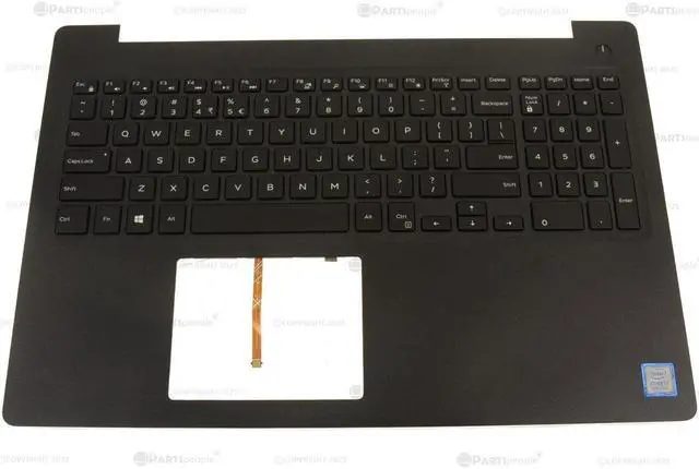 Main image of New US INTL Dell OEM Latitude 3590 Palmrest Keyboard Assembly Backlit 5M3T0