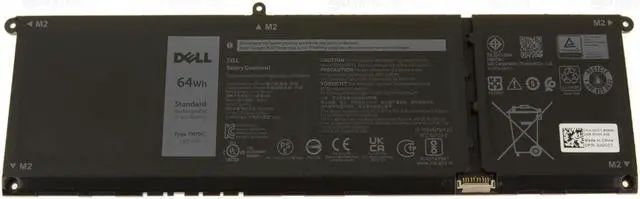 Alt view image 7 of 8 - Dell TN70C Laptop Battery - 64Wh - 15.2 Volts - 4000 mAh