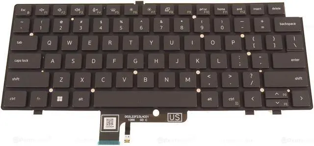 Main image of New Dell OEM Latitude 7440 7640 Laptop Backlit Keyboard H3DHT