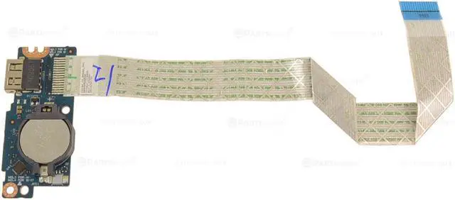 Main image of Dell OEM Inspiron 3593 CMOS USB SD Card Reader IO Circuit Board XP8P6