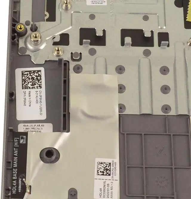 Alt view image 4 of 7 - Dell OEM Vostro 3420 Palmrest Keyboard Assembly UMA Laptop Keyboard 876JT
