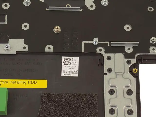 Alt view image 4 of 8 - New Dell OEM Latitude 3520 Keyboard Palmrest Assembly KG6R7