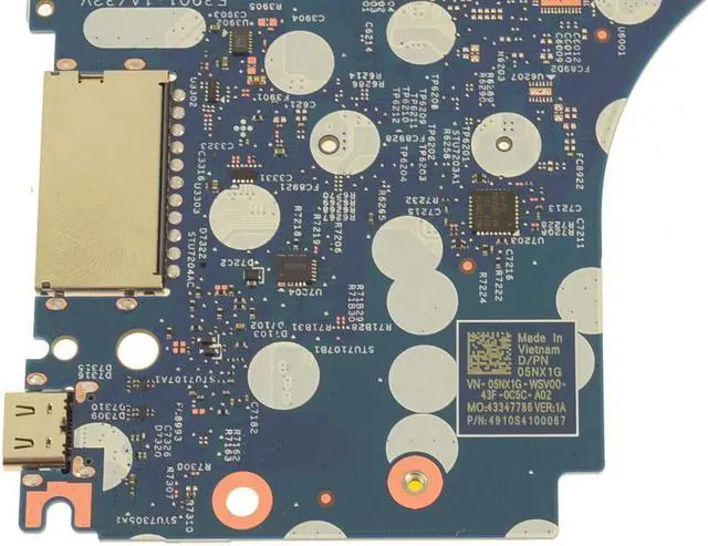 Alt view image 3 of 5 - Dell OEM Latitude 5430 Chromebook Motherboard System Board i7 Motherboard 5NX1G