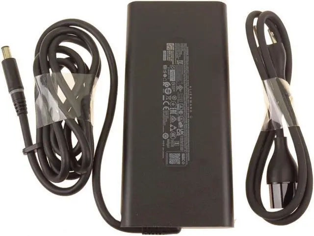 Alt view image 3 of 8 - Dell 5P90C 120 Watts GaN Charger Slim AC Adapter for Alienware M15 - 19.5 Volts - 16.9 Amps - 7.4mm x 5.0mm Pins - Black