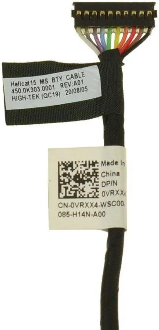 Alt view image 2 of 3 - Dell OEM Inspiron 7506 2-in-1 Silver Battery Cable Cable Only VRXX4