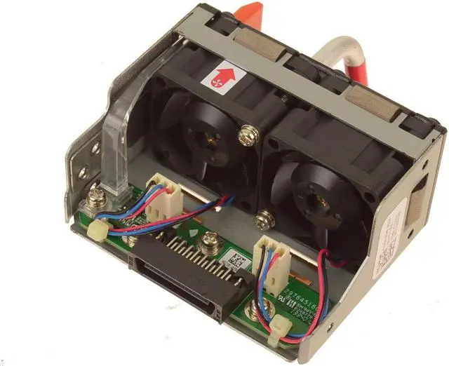 Alt view image 4 of 7 - Dell OEM S6000 Stackable Switch Dual Cooling Fan Assembly Exhaust Air Flow MGDH8