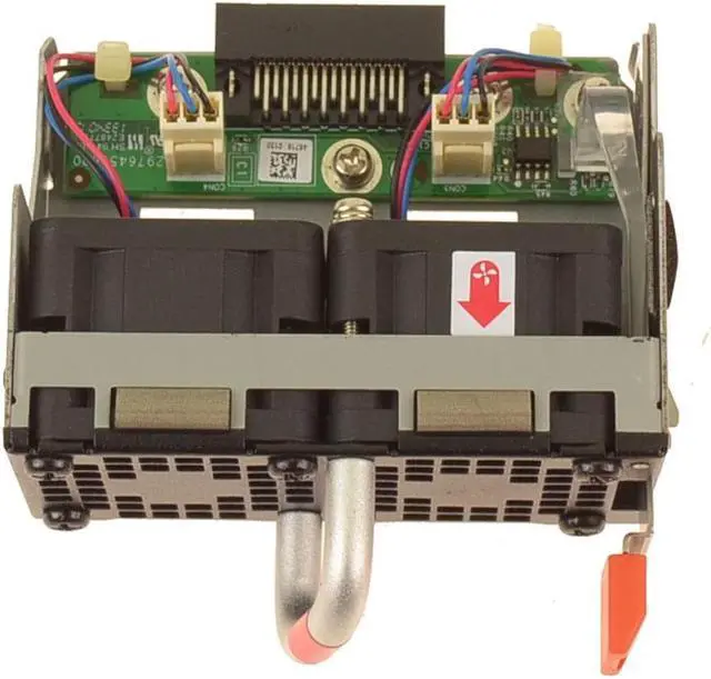 Alt view image 6 of 7 - Dell OEM S6000 Stackable Switch Dual Cooling Fan Assembly Exhaust Air Flow MGDH8