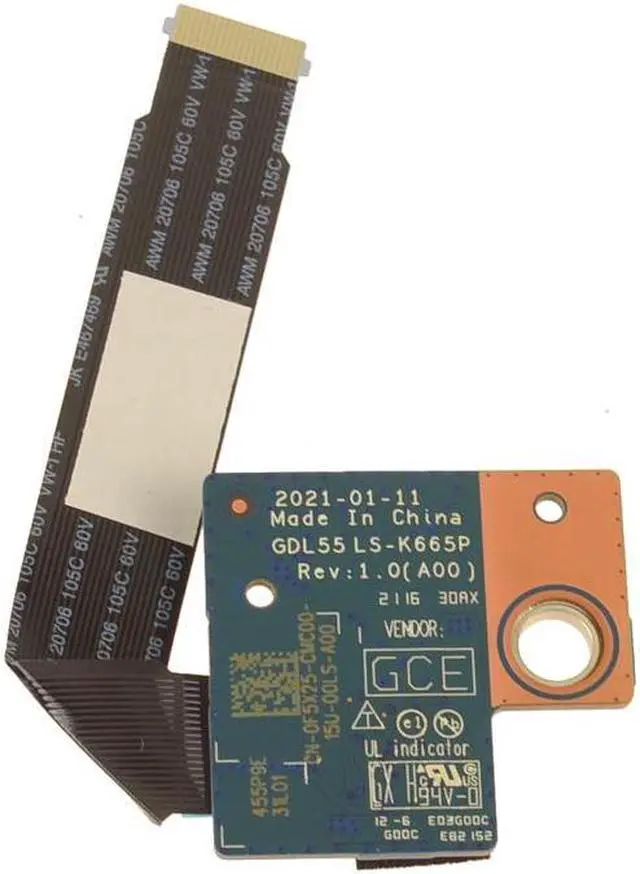 Alt view image 3 of 4 - Dell OEM G Series G15 5510 5515 5520 MCU Junction Board Keyboard  8513G
