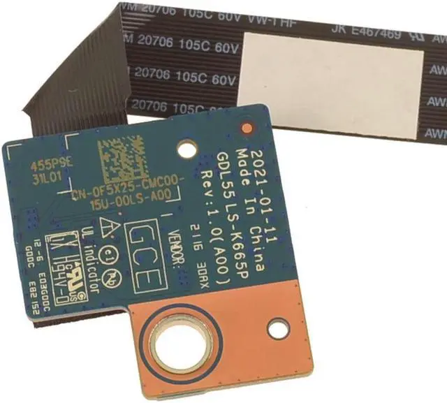 Alt view image 4 of 4 - Dell OEM G Series G15 5510 5515 5520 MCU Junction Board Keyboard  8513G