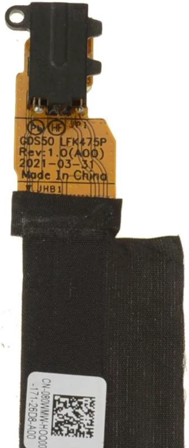 Alt view image 3 of 4 - Dell OEM Alienware X15 R1 R2 Headset Audio Port IO Circuit Board Cable 80WMW