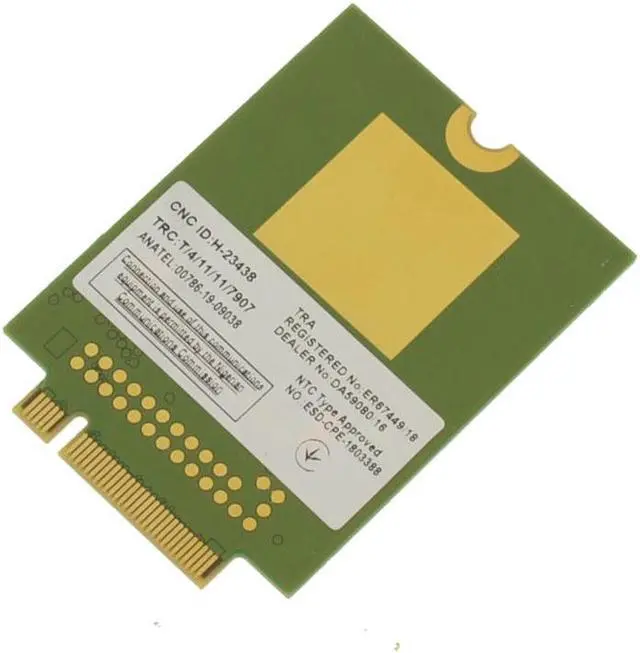 Alt view image 2 of 2 - Dell OEM Wireless 5822E DW5822e M.2 Mobile Broadband 4G LTE WWAN Card D4J5M