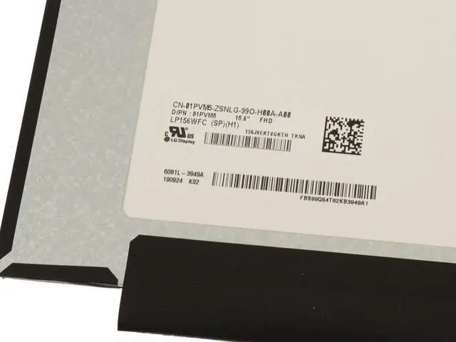 Alt view image 3 of 4 - Dell OEM Inspiron 7580 7570 Vostro 15 7590 15.6" FHD LCD LED LCD Screen 1PVM5