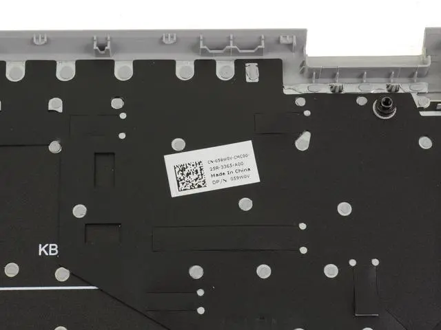 Alt view image 3 of 7 - Dell OEM Inspiron 3520 3525 3530 Palmrest Keyboard Laptop Keyboard 59W0V