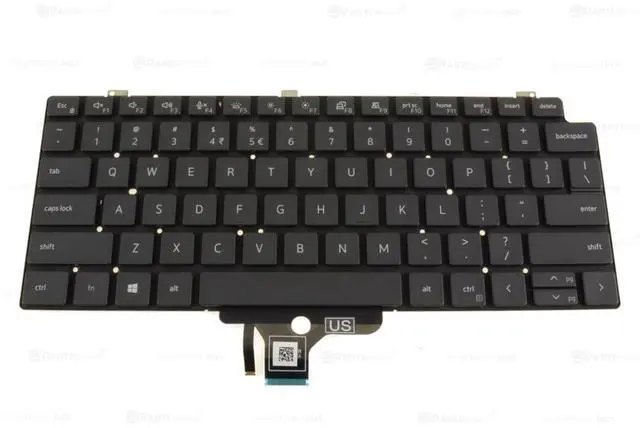 Main image of New US INTL Dell OEM Latitude 7310 Laptop Backlit Keyboard 7VR7F