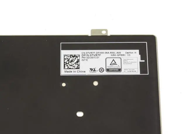Alt view image 3 of 4 - New US INTL Dell OEM Latitude 7310 Laptop Backlit Keyboard 7VR7F