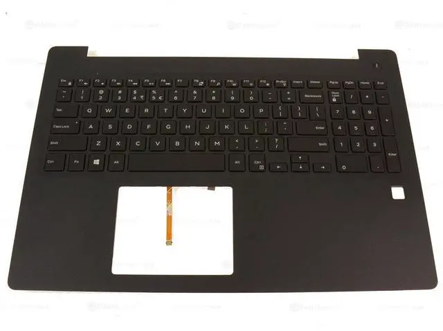 Main image of US Intl Dell OEM Latitude 3590 Backlit Keyboard Palmrest Laptop Keyboard 74FRJ