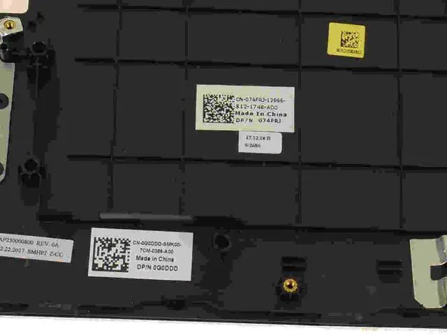 Alt view image 3 of 5 - US Intl Dell OEM Latitude 3590 Backlit Keyboard Palmrest Laptop Keyboard 74FRJ