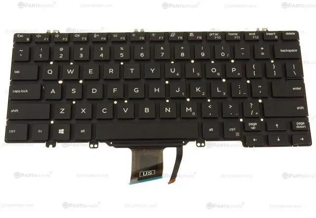 Main image of New Dell OEM Latitude 7300 5300 2-in-1 Laptop Keyboard  Backlight 1V8KY