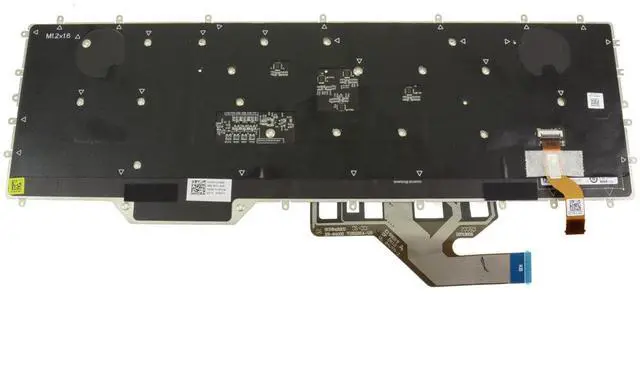 Alt view image 2 of 6 - New OEM Alienware m17 R3 m17 R4 Backlit Laptop Keyboard Assembly 76X14