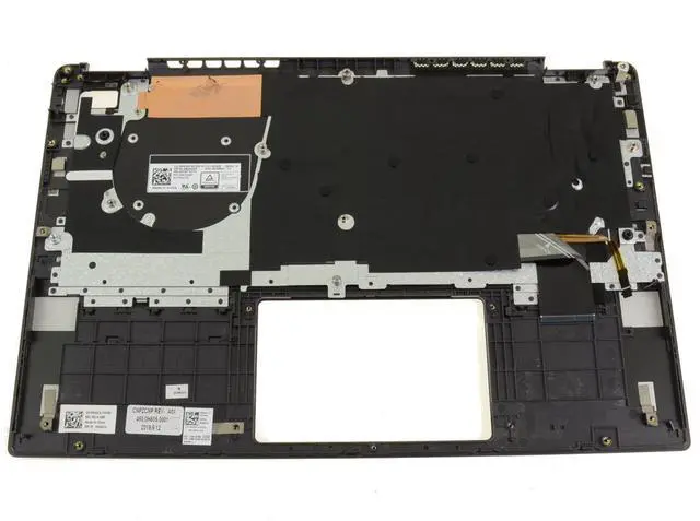 Alt view image 3 of 5 - US Intl Dell OEM Inspiron 5390 Latitude 3301 Palmrest Laptop Keyboard 05FH1