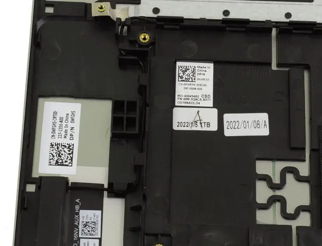 Alt view image 3 of 6 - New Spanish Dell OEM Inspiron 16 5620  DDR4 Palmrest Keyboard Assembly KHRXK