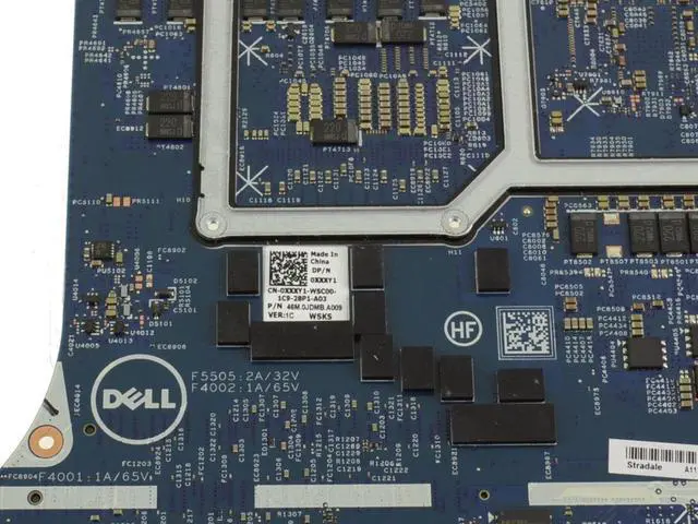 Alt view image 3 of 5 - Dell OEM Precision 5750 Motherboard System Board Intel Xeon Motherboard XXXY1