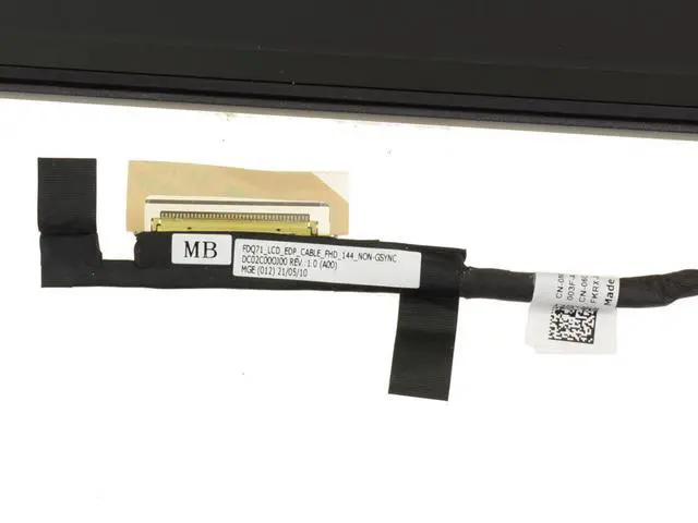 Alt view image 5 of 5 - Dell OEM Alienware m17 R4 R3 17.3" FHD LCD Screen Display LCD Screen M78NY