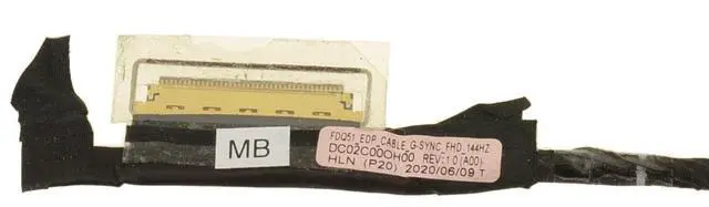 Alt view image 3 of 3 - OEM Alienware m15 R3 FHD 15.6" LCD Ribbon Cable G-SYNC 144Hz 0CYNM