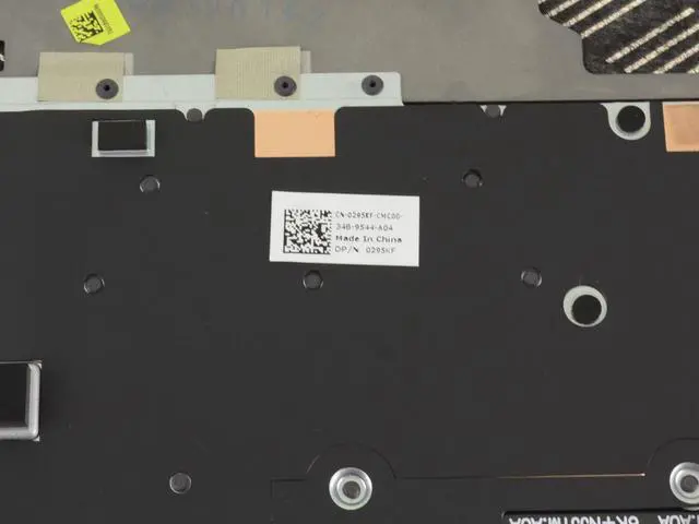 Alt view image 3 of 6 - Dell OEM G Series G15 5510 5511 5515 Palmrest RGB 4-Zone Laptop Keyboard 295KF
