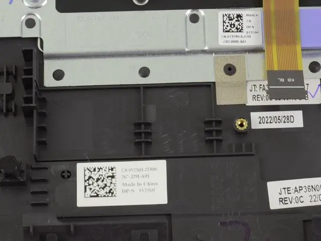 Alt view image 4 of 6 - Dell OEM G Series G15 5510 5511 5515 Palmrest RGB 4-Zone Laptop Keyboard 295KF