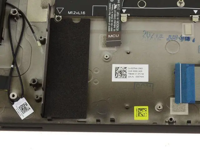 Alt view image 3 of 6 - New Spanish Dell OEM Alienware x17 R1 x17 R2 Palmrest Keyboard Assembly 35TNW