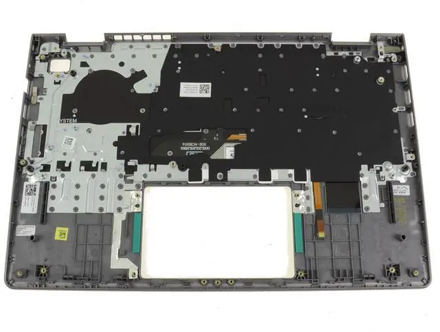 Alt view image 2 of 7 - US Intl Dell OEM Vostro 3420 Palmrest Backlit Keyboard Laptop Keyboard 4RRNY