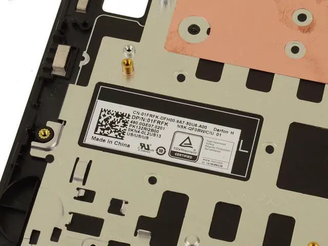 Alt view image 4 of 5 - New Dell OEM Vostro 15 7590 Palmrest Backlit Keyboard Assembly No TP WNTTJ F5WFC