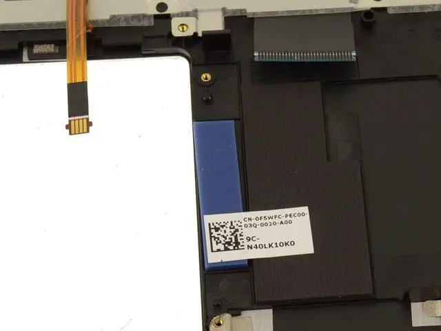 Alt view image 5 of 5 - New Dell OEM Vostro 15 7590 Palmrest Backlit Keyboard Assembly No TP WNTTJ F5WFC