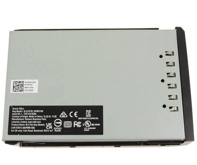 Alt view image 6 of 8 - Dell M.2 2280 Pci-e Nvme Flexbay Module 5C9PM For Select Precision 7865 / 7960 Tower Workstations - 2 Piece Assembly Assy,dr,bay,m.2,module,pws