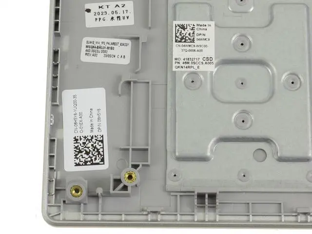 Alt view image 3 of 6 - New Dell OEM Inspiron 5430 5435 Palmrest Backlit Keyboard Assembly 4WMC9